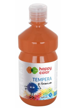 Farba tempera Premium 500ml brązowa HAPPY COLOR