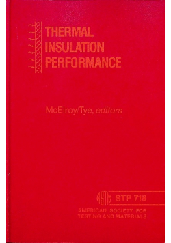 Thermal insulation performance