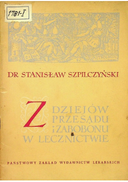 Z dziejów przesądu i zabobonu w lecznictwie