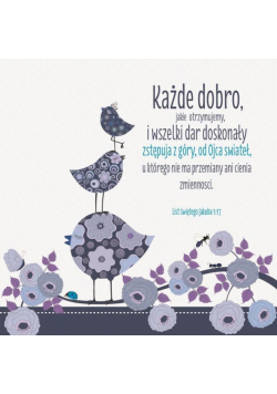 Podstawka korkowa - Każde dobro jakie otrzymujemy