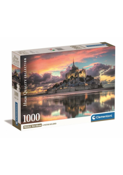 Puzzle 1000 Compact Le Magnifique Mont Saint-Miche