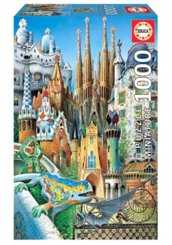Puzzle 1000 Projekty Gaudiego (miniatura) G3