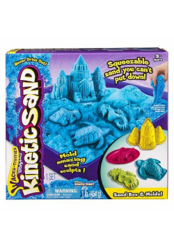 Kinetic Sand - podwodny świat + foremki 454g nieb.