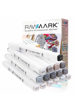 Promarkery alkoholowe purePRO 16 Grey Tones