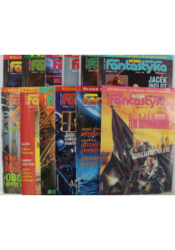 Miesięcznik Nowa fantastyka Nr 1 do 12 1993