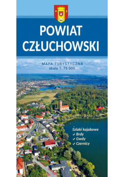 Powiat Człuchowski Mapa turystyczna 1:75 000