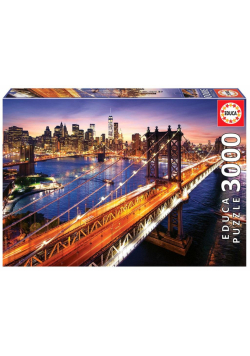 Puzzle 3000 Zachód słońca nad Manhattanem G3