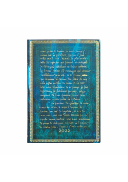 Kalendarz Paperblanks 2023 Verne, Twenty Thousand Leagues Flexi Midi Tygodniowy