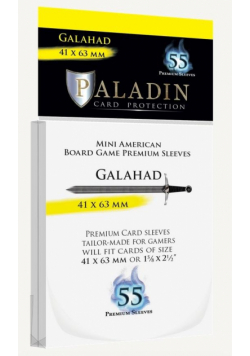 Koszulki na karty Paladin - Galahad (41x63mm)