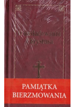 O naśladowniu Chrystusa - lux, bordo