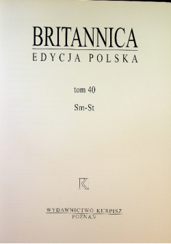 Britannica edycja polska Tom 40