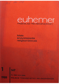 Euhemer przegląd religioznawczy mała encyklopedia religioznawcza