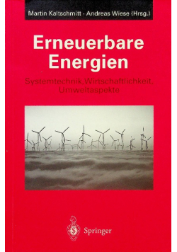 Erneurbare Energien Systemtechnik Wirtschaftlichkeit Umweltaspekte
