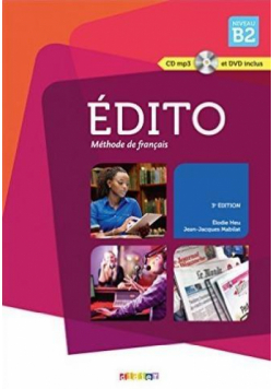 Edito Nouveau B2 Podręcznik z płytą CD i DVD