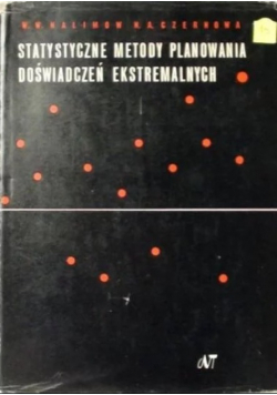 Statystyczne metody planowania doświadczeń ekstremalnych
