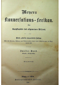 Meyers konversations Lexikon 1890 r.