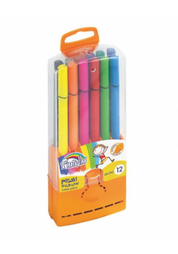 Pisaki trójkatne 12 kolorów FIORELLO
