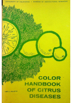 Color handbook of citrus diseases