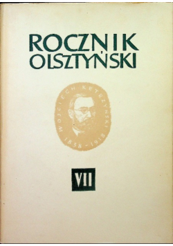 Rocznik Olsztyński Tom VII