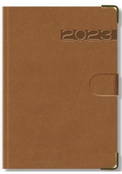 Terminarz 2023 B7 SLux brązowy