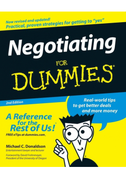 Negotiating For Dummies 2e