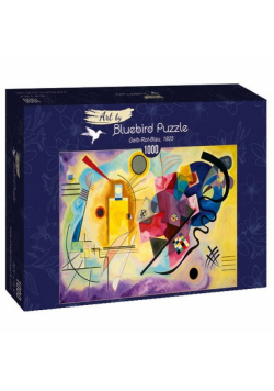 Puzzle 1000 Żółty, czerwony, niebieski, Wassily kandinsky, 1925