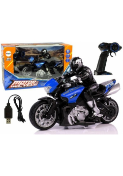 Motor sportowy R/C 2.4G 1:10 niebieski