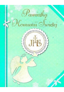 Pamiątka Komunii Świętej (Aniołek)