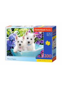 Puzzle 200 Westie Puppies CASTOR