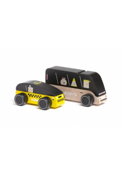 Drewniany zestaw Transport miejski