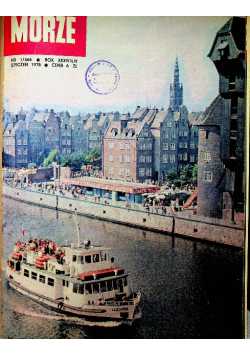 Miesięcznik Morze 1978 12 numerów
