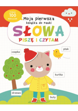 Moja pierwsza książka do nauki - słowa