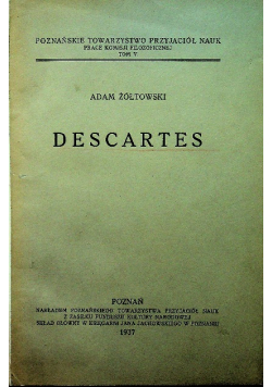 Descartes 1937 r.