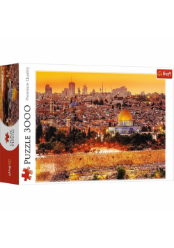 Puzzle 3000 Dachy Jerozolimy TREFL