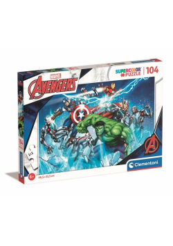 Puzzle 104 Super Kolor Marvel Avengers