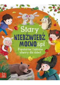 Stary niedźwiedź mocno śpi