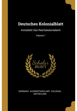 Deutsches Kolonialblatt