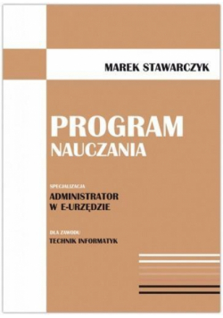 Program nauczania. Administrator w e-Urzędzie