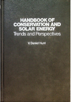 Handbook of Conservation and Solar Energy Trends and Perspectives