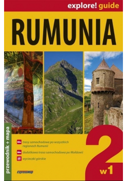Rumunia Przewodnik z mapą 2 w 1