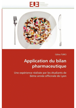 Application du bilan pharmaceutique