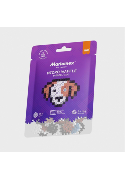 Micro Waffle 111 elementów Piesek