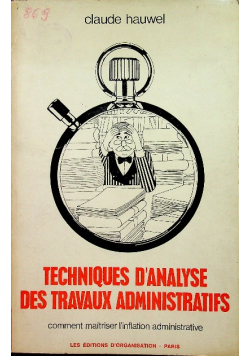 Techniques Danalyse des travaux asministratifs