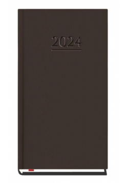 Terminarz 2024 Kieszonkowy czarny