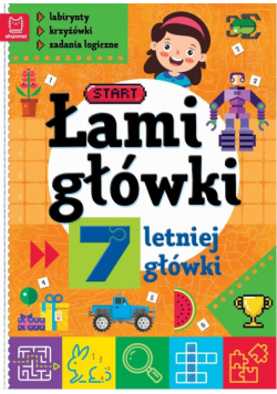 Łamigłówki 7-letniej główki. Labirynty, krzyżówki