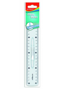 Linijka plastikowa z uchwytem 20cm