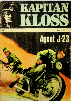 Kapitan Kloss Nr 1 Agent J - 23