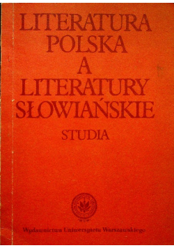Literatura polska a literatury słowiańskie Studia