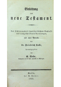 Fammtliche Werte 1845 r