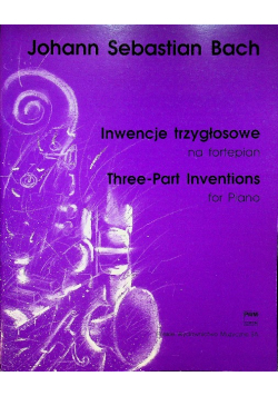 Inwencje trzygłosowe na fortepian